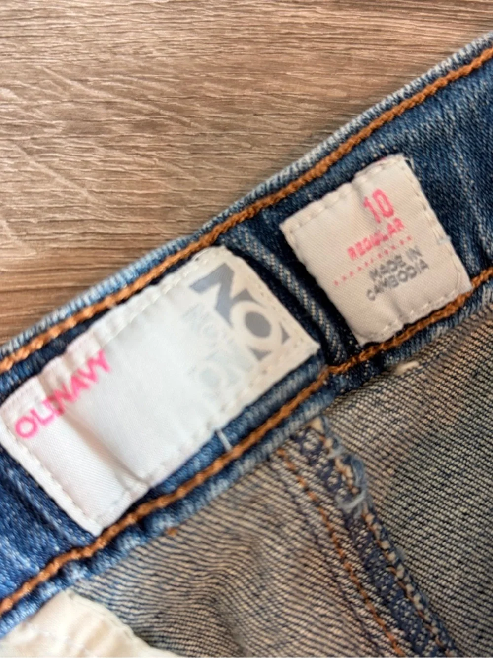 Old Navy girls denim skirt
